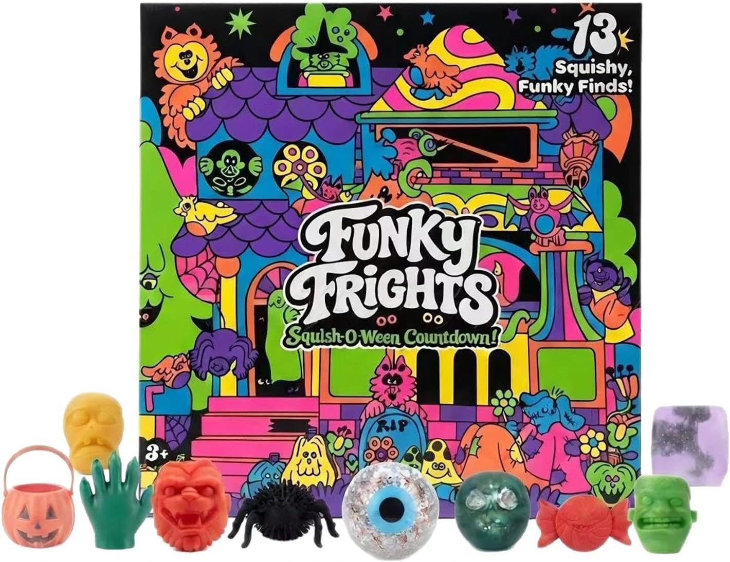 ペッパーチャチャ　ボンボン　スクイーズ　スクイーズ　ハロウィン NeeDoh Funky Frights Halloween Squish-O-Ween 2026 | NeeDoh