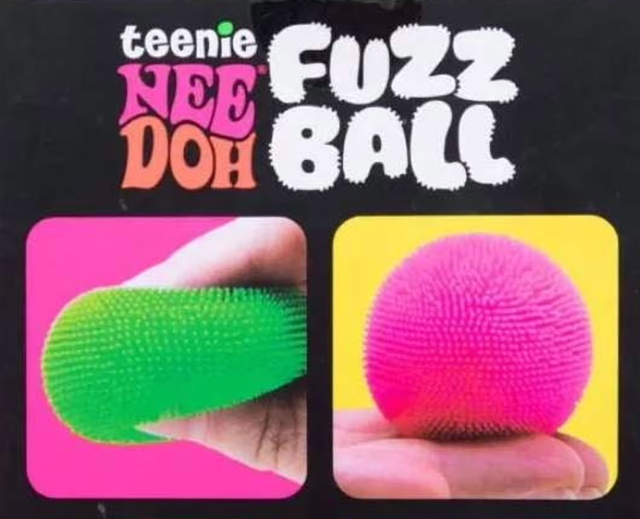 NeeDoh Fuzz Ball Wonder Waves velvet texture sensory fidget toy soft cloud squish