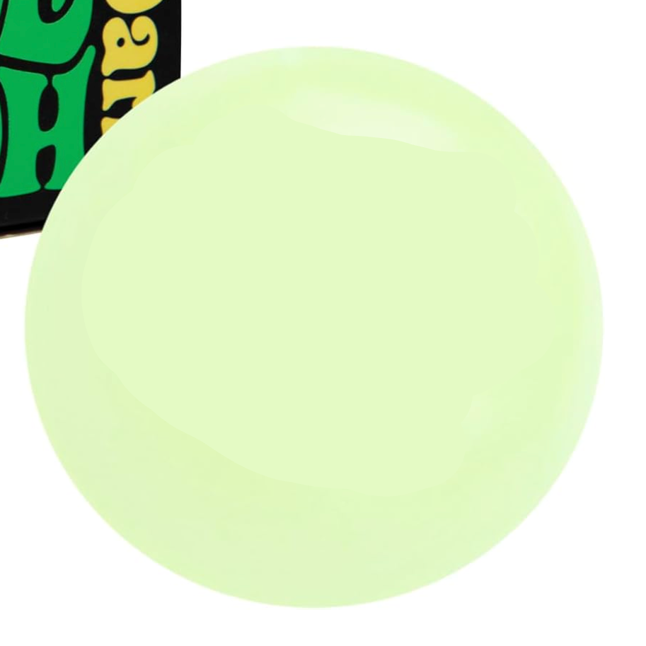 Schylling NeeDoh Glow in the Dark Groovy Glob sensory squeeze stress ball on white background