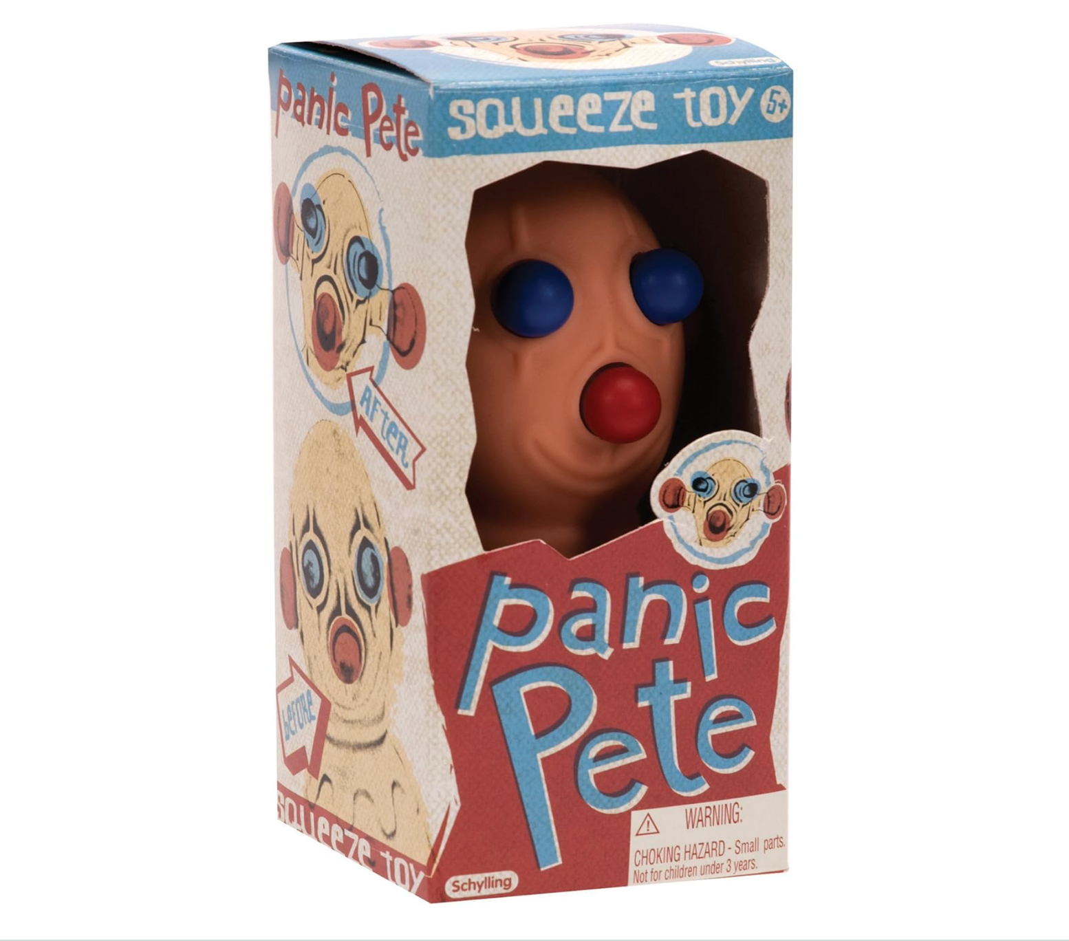 Buy schylling panic pete squeeze toy with box